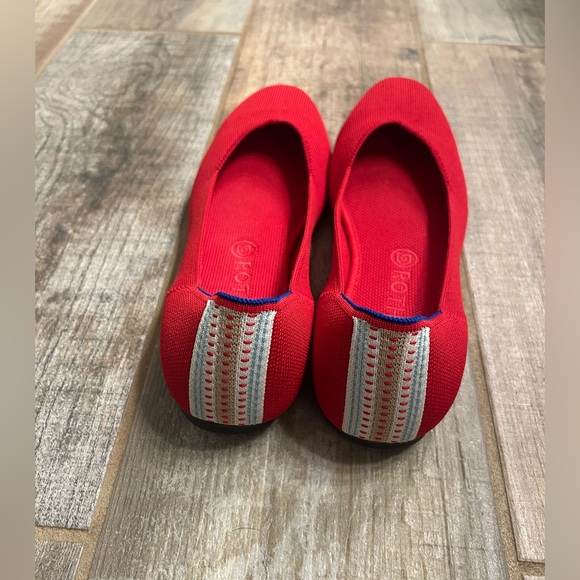 Rothy's the Square in Cardinal Red - Picture 5 of 6